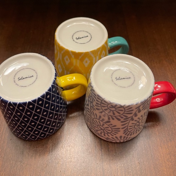 Selamica Ceramic 3.5 Oz Mugs (Set of 3) - Picture 4 of 7